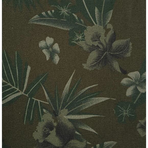 A.p.c. Men's Regular-Fit Andy 100% Cotton 7" Short Green Floral Print Medium NWT - Picture 8 of 13